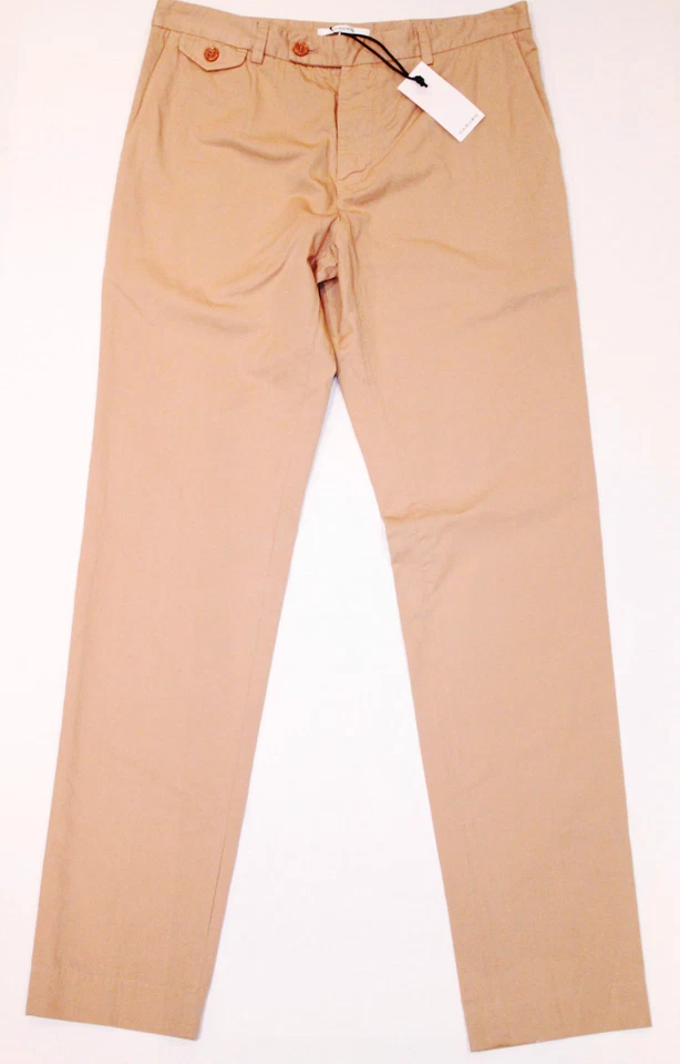 Pantalón CHINO TALLADO Beige Oscuro FICELLE Slim (31) Foto 4 de 4