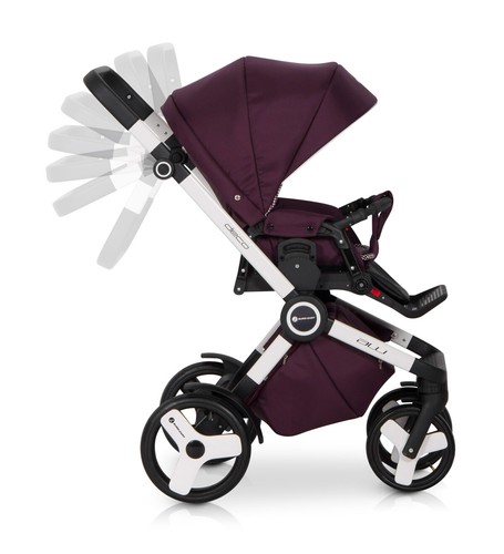 EUROCART DECO 2in1, BABY STROLLER PRAM CARRYCOT + PUSHCHAIR ,FREE EXTRAS! - Picture 28 of 34