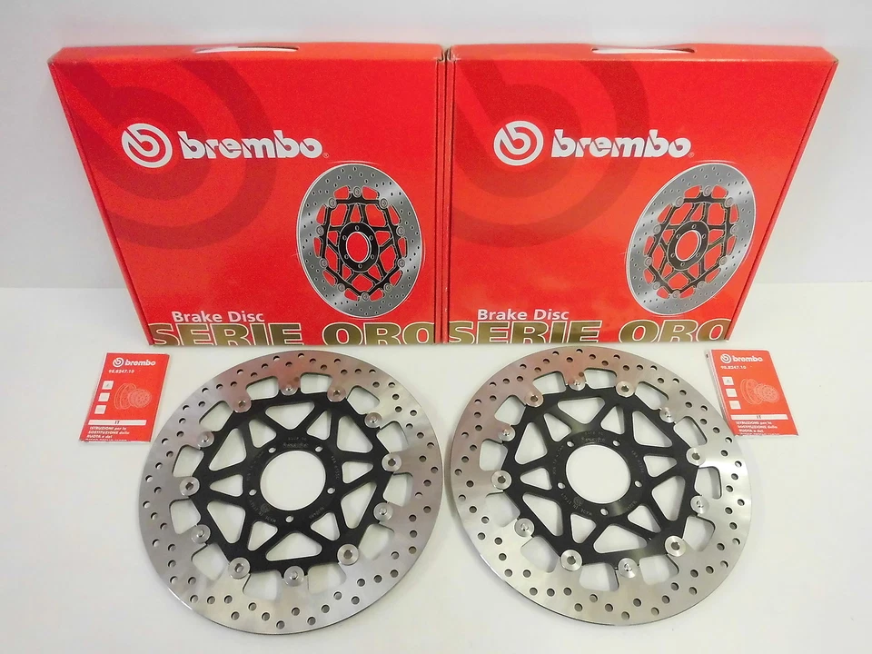 Dischi freno anteriori Brembo completi Ducati 848 1098 1198 1199 1299 989 S R ABS