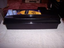 FELLOWS PLASTIC STORAGE CASE FOR CASSETTE TAPES--HOLDS 15 TAPES 45