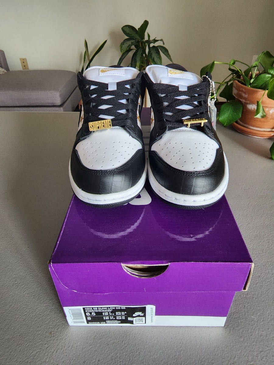 Nike SB Dunk Low Supreme Stars Black (2021) DH3228-102 Size Nike SB Dunk Low Supreme Stars Black (2021) DH3228-102 Size