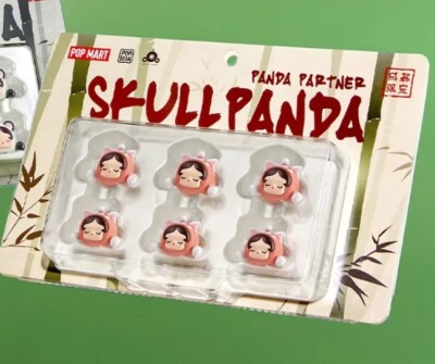【POPMART】pop bean 【SKULLPANDA】 Pop Beans Beijing and Shanghai Skullpanda Exclusive