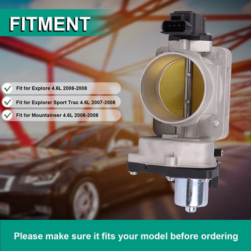 Throttle Body For Ford Explorer 4.0L 2004 2005 2006 2007 2008 2009 2010 - Picture 5 of 10