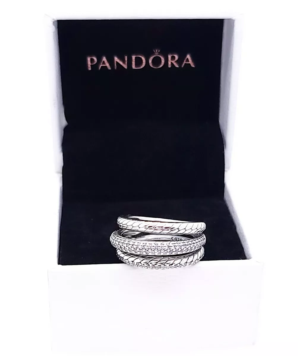 Pandora Triple Band Pavé CZ Ring