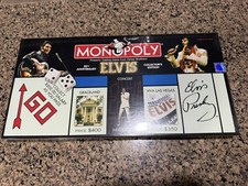 Monopoly 25th Anniversary Elvis Presley Collectors  Board Game NEW Sealed