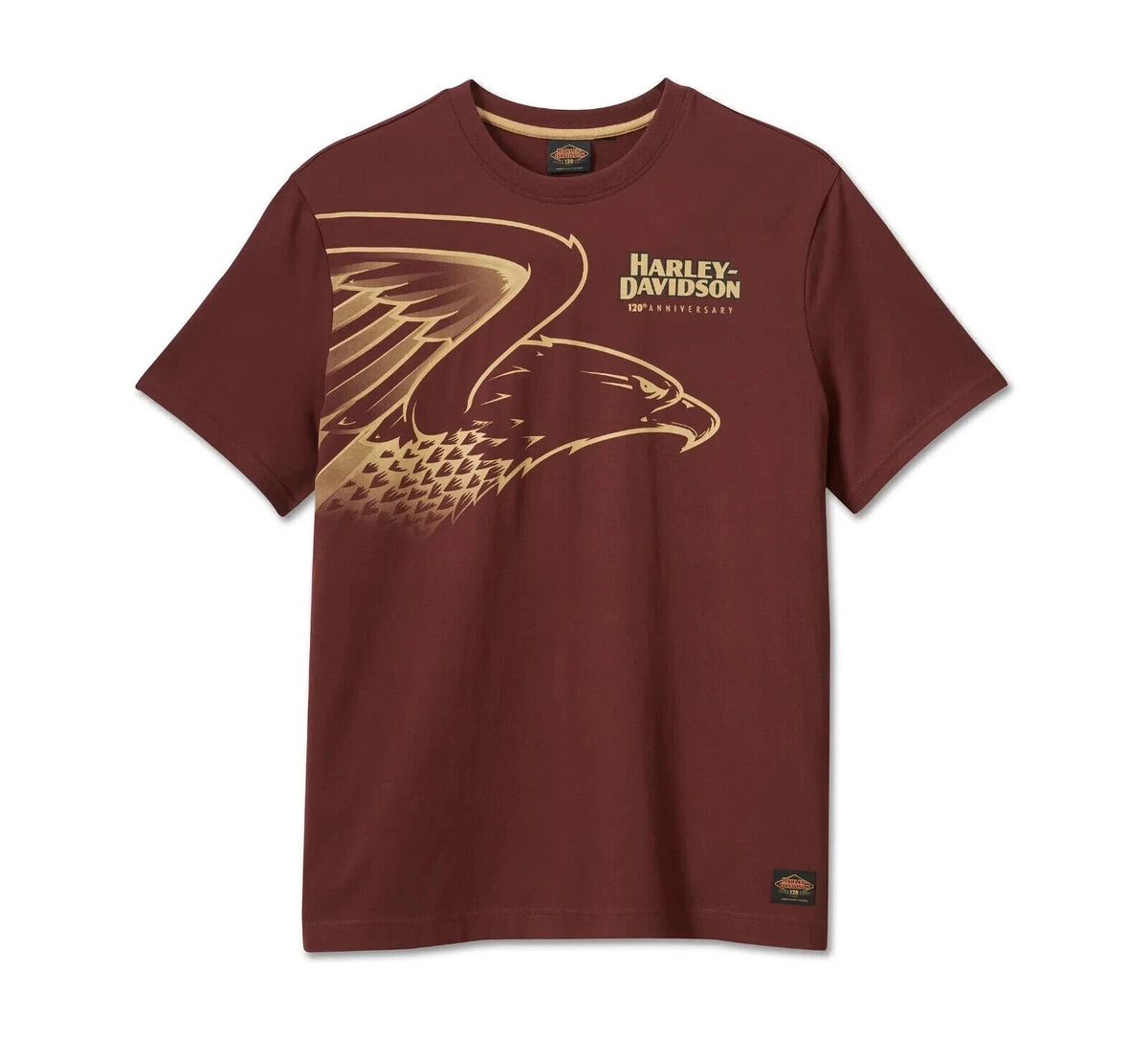 Harley Davidson 120th Anniversary Speedbird Tee SHIRT Rum Raisin 96565 23VM 4XL