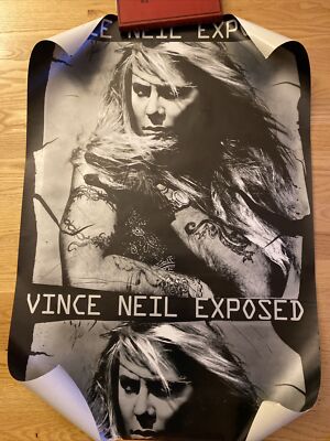 Vince Neil - Exposed, Vintage Poster, Motley Crue