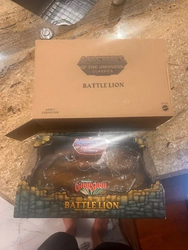 Masters Of The Universe Classics Battle Lion EMPTY BOX ONLY