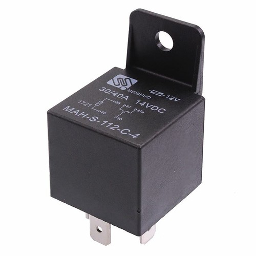 12V Automotive Changeover Relay with Bracket 40A 5-Pin Car Bike Van - Zdjęcie 1 z 1