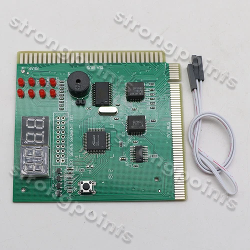4-Digit Card PC Analyzer Diagnostic Motherboard POST Tester Computer PC PCI ISA