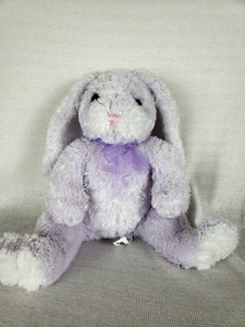purple rabbit soft toy