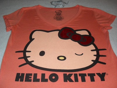red hello kitty shirt