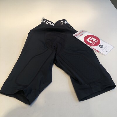 G-Form Goalkeeper Impact Shorts Black S - Main Image
