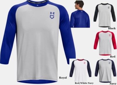 Under Armour 3/4 Sleeve  Super Light Loose Fit Baseball Style Shirt 379950
