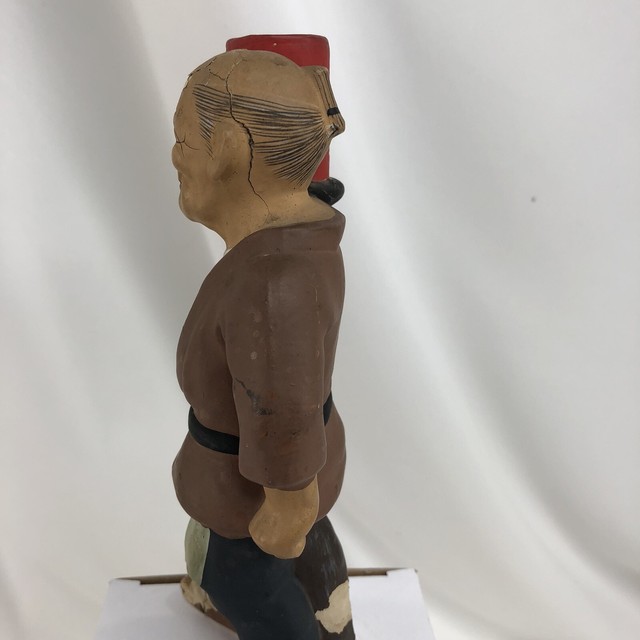 1950s Japan Hakata Urasaki Clay Doll Figurine Old Man Shipping included eBay