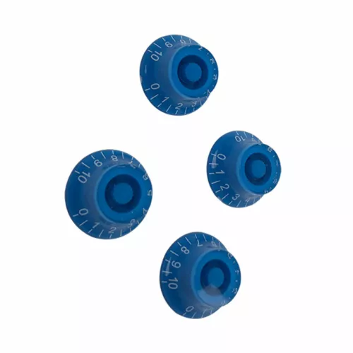  FOR 4PCS US SG SPEED CONTROL KNOBS Volume Control knobs Volume Tone - blue