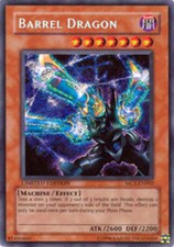 4x Moderately Played Barrel Dragon - MC1-EN002 - Secret Rare - Limited Edition -