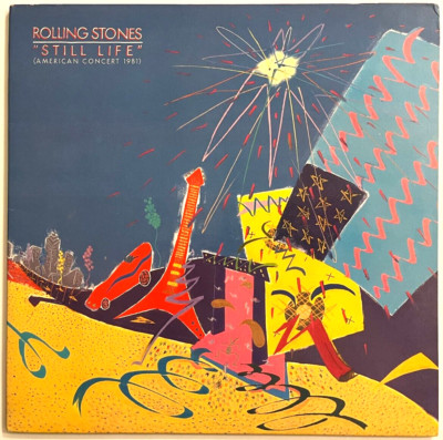 Rollings Stones - Still Life (Am Concert 1981) - Japan Insert - Vinyl COC39113