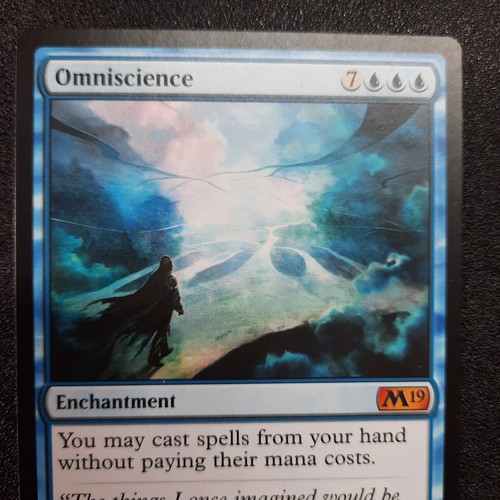 Magic the gathering, Omniscience, Core Set 2019, Enchantment, English, NM - Bild 2 von 13