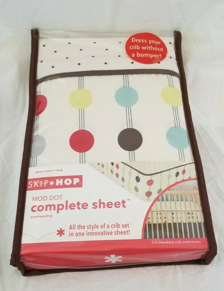 Skip Hop Mod Dot Complete Crib Sheet NIP - Image 2 of 4