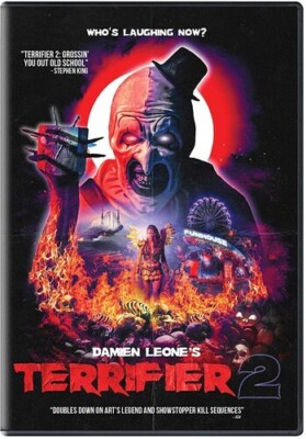 TERRIFIER 2~2022 NEW SEALED DVD~LAUREN LAVERA DAVID HOWARD THORNTON SARAH VOIGT