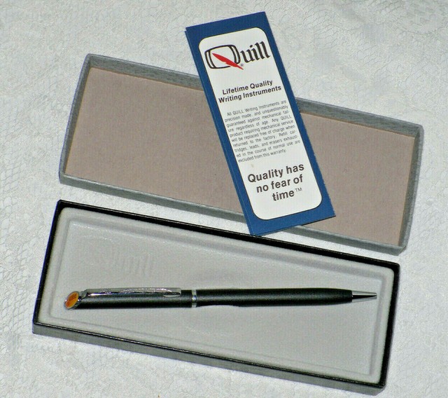 Quill Ballpoint Pen in Box Memorial Medical Jacksonville Needs Ink eBay