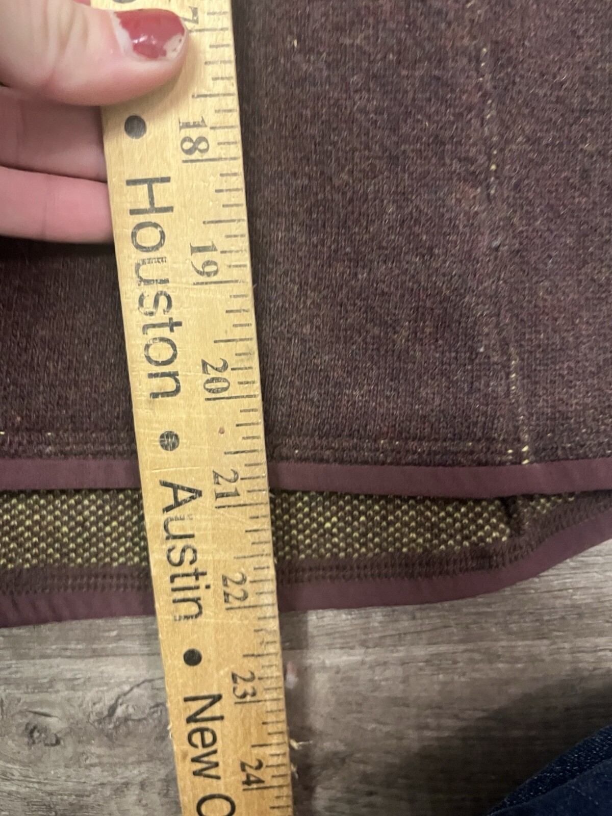 ARC'TERYX Arcteryx Giacca Borgogna Misto Lana Donna Taglia XS