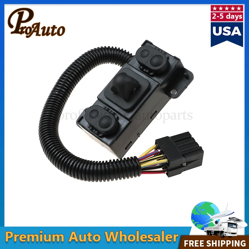 Interruptor de asiento eléctrico izquierdo para Ford F250 F350 Super Duty F65Z14A701AA F3UZ14A701A Foto 4 de 4