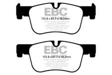 EBC Ultimax Front Brake Pads for BMW 3 Series (F31) 316 (2.0 TD) (2012 on)