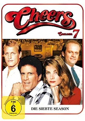 KIRSTIE ALLEY TED DANSON - CHEERS S7 MB 3 DVD NEU 