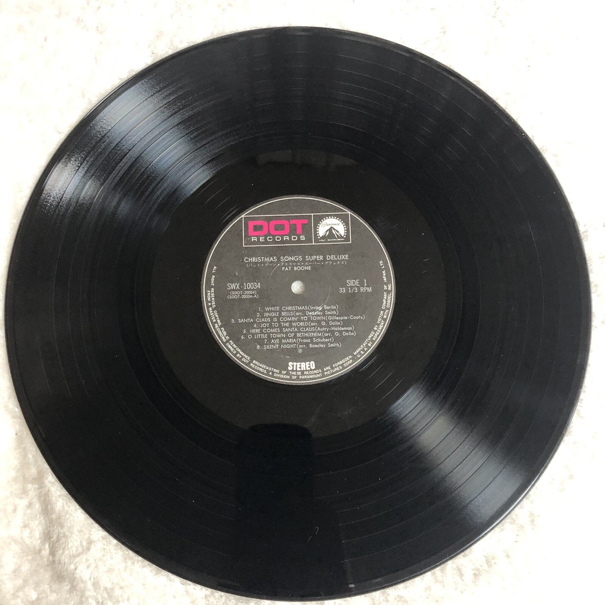 パット・ブーン クリスマス・スーパーデラックス SWK-10034 Pat Boone – Christmas Songs Super Deluxe – Vinyl (Gatefold