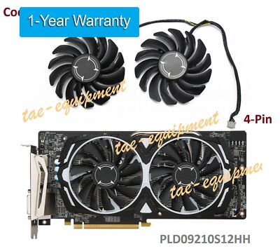Fan for RX580 P106-100 Mining MSI RX 470 480 570 Armor VGA Card PLD09210S12HH