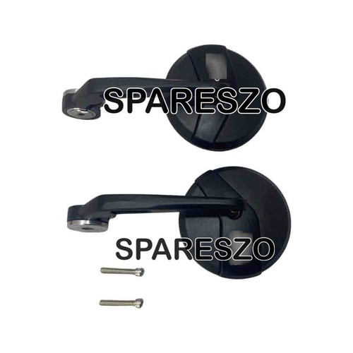 "BAR END MIRROR, BLACK" FIT FOR ROYAL ENFIELD SHOTGUN 650 & BEAR 650 - Picture 14 of 18