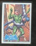 1966 TOPPS BATMAN BLUE BAT BACK #37B RIDDLER ON THE ROOF VG