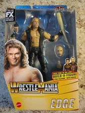 WWE Elite Series Wrestlemania EDGE Adam Copeland AEW Figure Paul Ellering BAF 