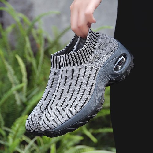 2025 Women Sneakers Fashion Breathable Walking Mesh Platform Shoes for Women Gym