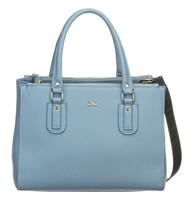 Sansibar Zip Bag UmhäNgetasche Shopper Tasche Jeans Hellblau Neu