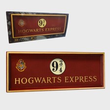 Znak Harry'ego Pottera "Hogwart Express 9 3/4"