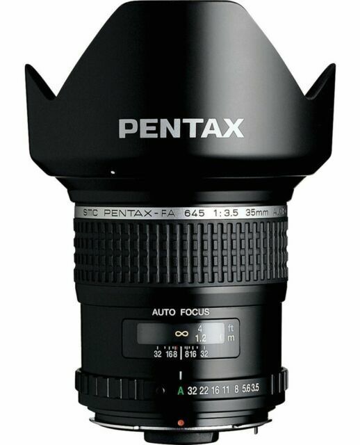 PENTAX FA645 35mm F3.5 AL (IF) Wide Angle Lens - Black for PENTAX FA645 35mm F3.5 AL (IF) Wide Angle Lens - Black for