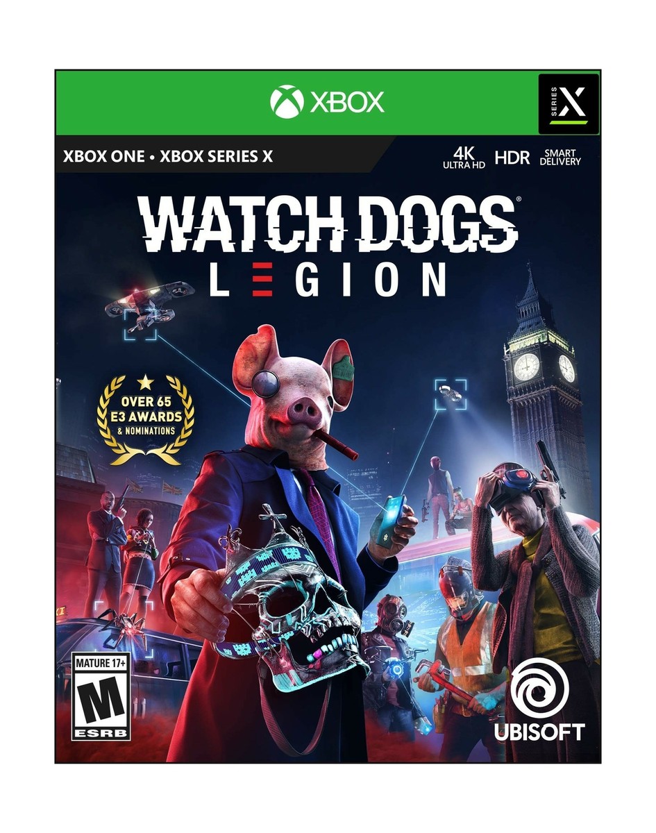 Watch Dogs Legion Xbox One Standard Edition Video Games Action Adventure  Ubisoft