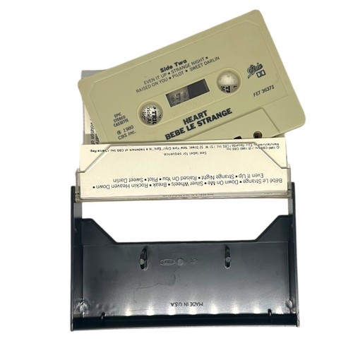 Heart Bebe Le Strange Cassette Album 1980 Epic CBS Records | Excellent Cond. - Picture 3 of 4