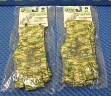 Fish Monkey Performance Half Finger Guide Glove FM11-GRWTRCAM-CHOOSE YOUR SIZE!