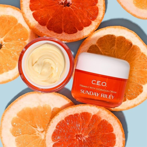 Sunday Riley C.E.O. Afterglow Brightening Vitamin C Gel Cream - 1.7 fl oz - Picture 3 of 6