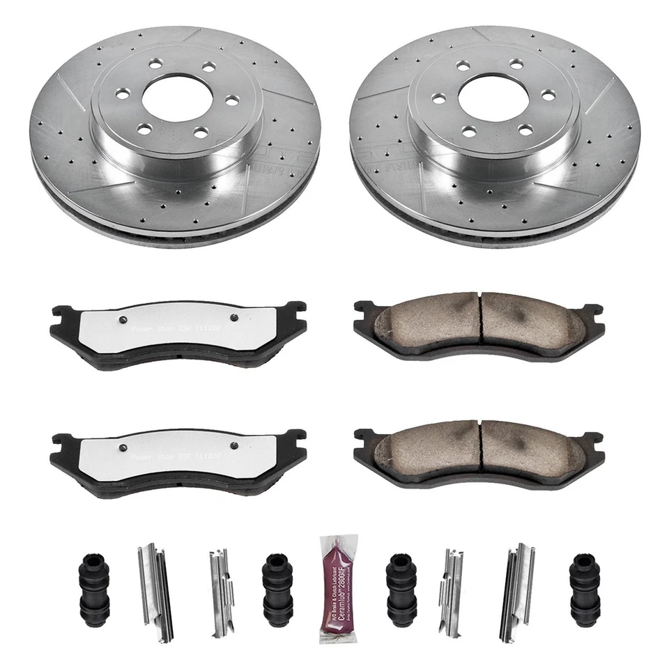 PowerStop K2178-36 Brake Kit For Dodge Durango 2003 Front Foto 2 de 4