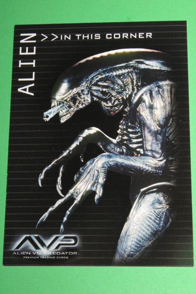 2004 Alien vs Predator AVP Blood Hunters Box-Topper INSERT 3 Card Set INKWORKS - Image 3 of 4