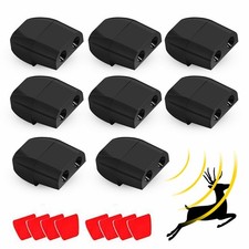 8x Deer Whistles Wildlife Warning Device Animal Sonic Alert Car Safety Accessory