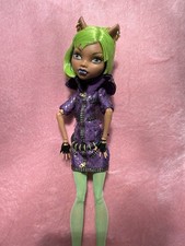 Monster High ORIGINAL 2008 Dawn of the Dance Clawdeen Wolf Mattel Fashion Doll