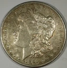 1891-S $1 Morgan Silver Dollar Beautiful Gold-Toned Example