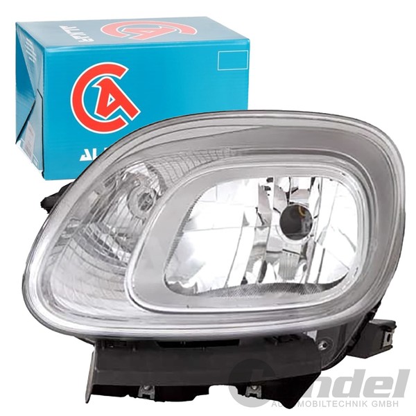 Alkar H4 Scheinwerfer +LWR-MOTOR Links Passend FüR Fiat Panda | 2751014-image