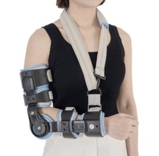 Hinged Elbow Brace ROM Elbow Brace Support wi...